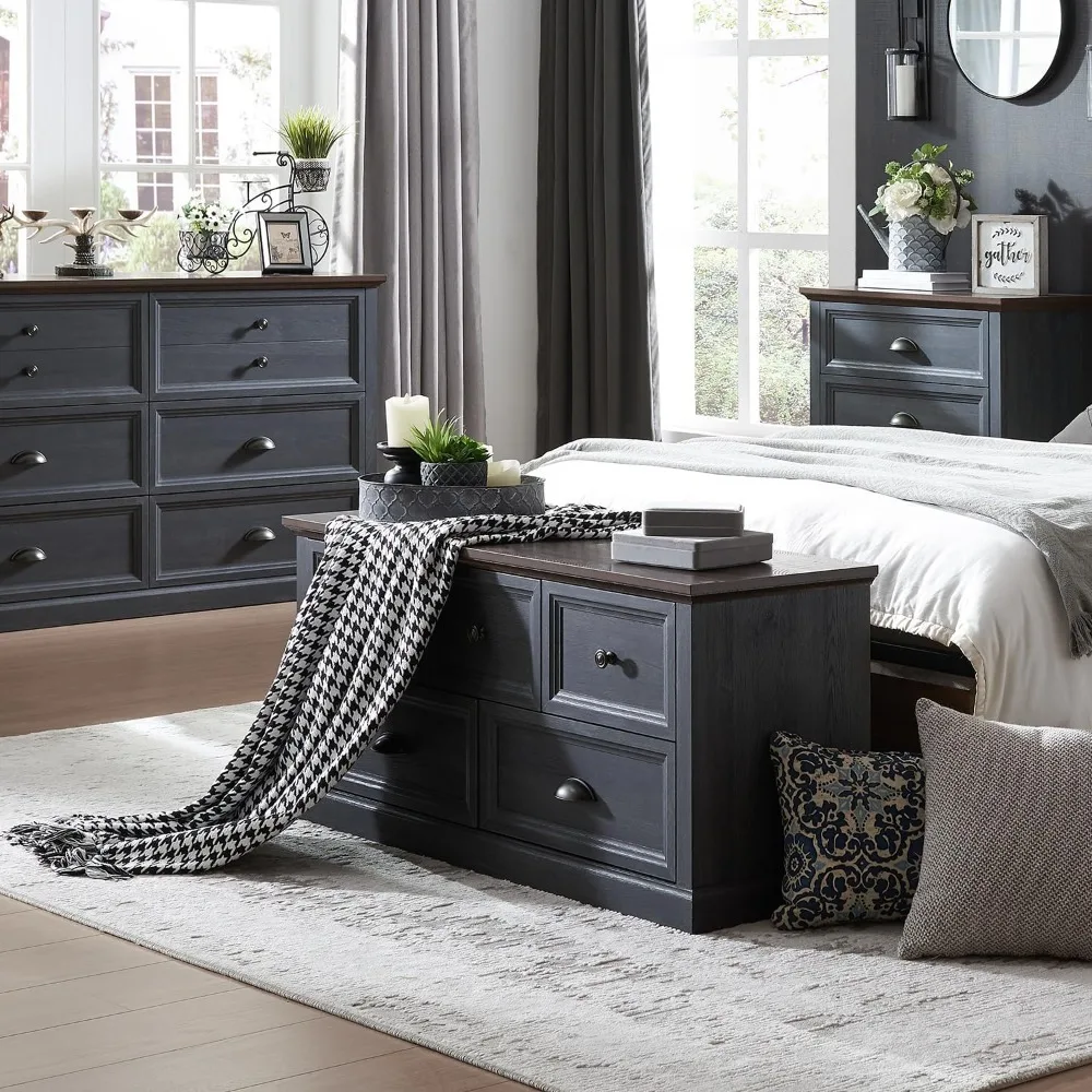 5 Drawer Dresser for Bedroom, Dresser Organizer Storage Bench Closet Storage Chest Storage Trunk,Dark Grey
5 Drawer Dresser for Bedroom, Dresser Organizer Storage Bench Closet Storage Chest Storage Trunk,Dark Grey