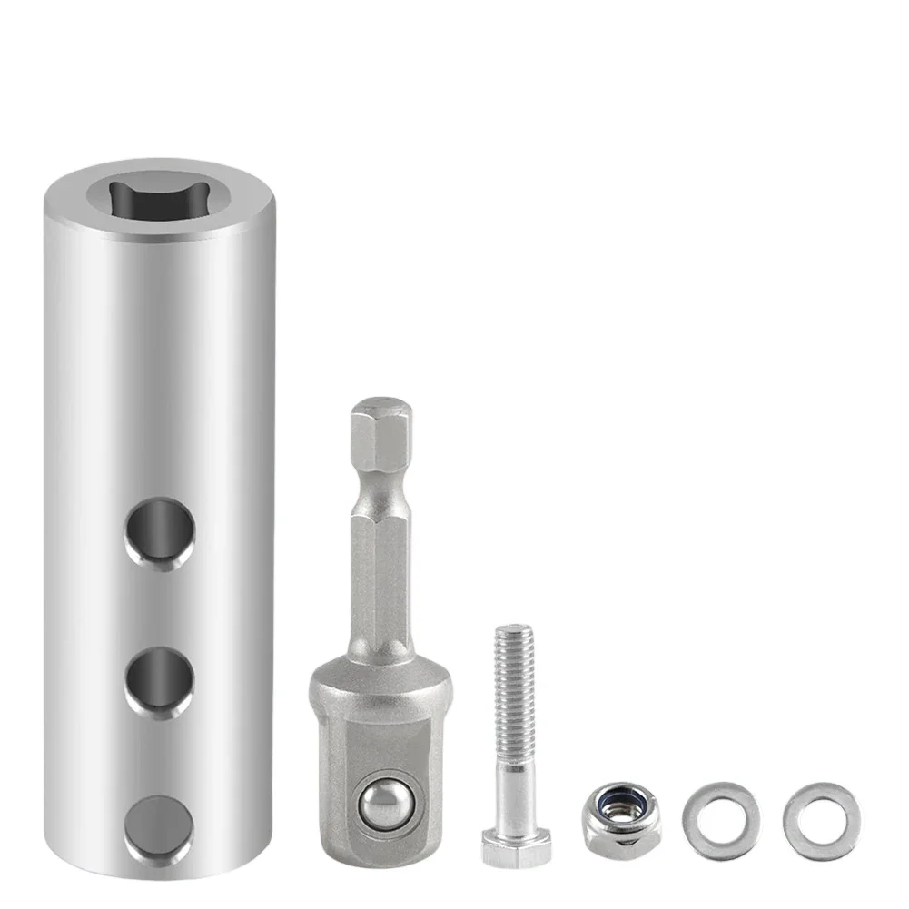 Electric Drill Accessory Stainless Steel Adapter High-Grade Material Secure Connection Adapter Versatile Compatibility
Electric Drill Accessory Stainless Steel Adapter High-Grade Material Secure Connection Adapter Versatile Compatibility