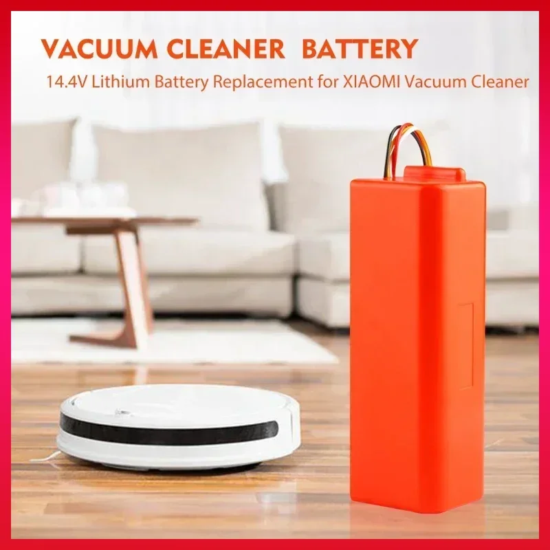 Robotic Vacuum Cleaner 14.4V Li-ion Replacement Battery for Xiaomi Robot Roborock S50 S51 S55 Accessory Spare Parts Battery
Robotic Vacuum Cleaner 14.4V Li-ion Replacement Battery for Xiaomi Robot Roborock S50 S51 S55 Accessory Spare Parts Battery