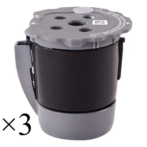 Reusable Ground Coffee Filter 2nd Generation Compatible with Keurig K Cup Pod Replacement Brew Basket Parts