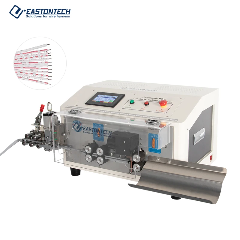 High Quality Automatic 2-12P Flat Cable Splitting Stripping Machine EW-3045 Flat Ribbon Cable Cutting Stripping Machine
High Quality Automatic 2-12P Flat Cable Splitting Stripping Machine EW-3045 Flat Ribbon Cable Cutting Stripping Machine