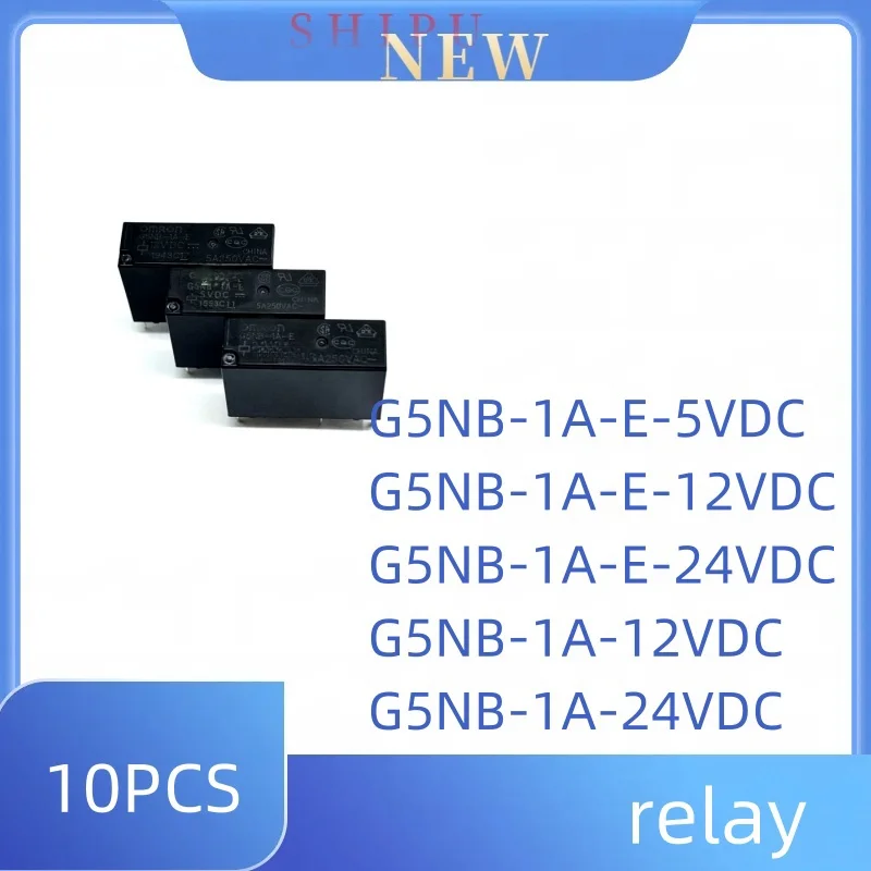 10pcs G5NB-1A-E-5VDC G5NB-1A-E-12VDC G5NB-1A-E-24VDC G5NB-1A-12VDC G5NB-1A-24VDC relay
10pcs G5NB-1A-E-5VDC G5NB-1A-E-12VDC G5NB-1A-E-24VDC G5NB-1A-12VDC G5NB-1A-24VDC relay