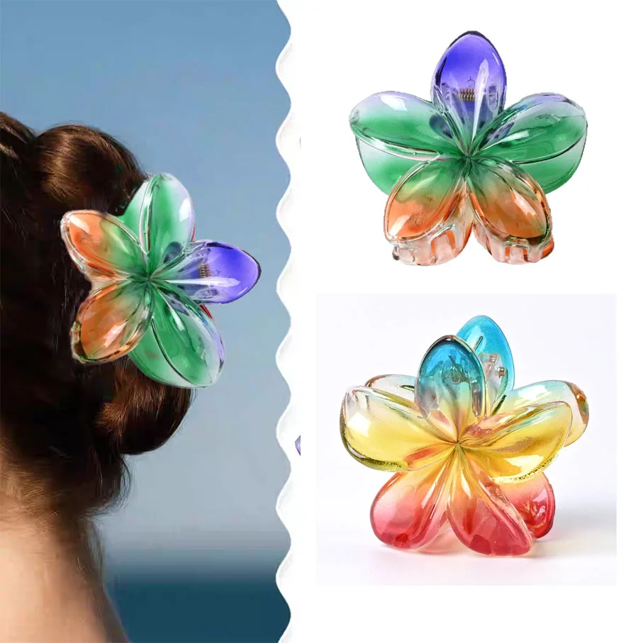 3PC Sweetly Flower Crab Clamp Hair Clips Cute Gradient Color Hairpin Headband for Women Girls Fashion Hair Accessories
3PC Sweetly Flower Crab Clamp Hair Clips Cute Gradient Color Hairpin Headband for Women Girls Fashion Hair Accessories