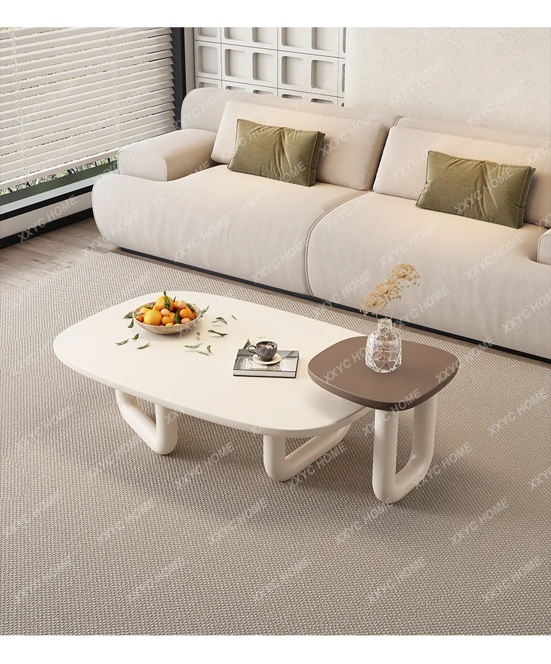 cc182R11 Light Luxury Coffee Table Modern Minimalist Living Room Home Creative Silent Cream Style Side Table Combined Tea Table
cc182R11 Light Luxury Coffee Table Modern Minimalist Living Room Home Creative Silent Cream Style Side Table Combined Tea Table