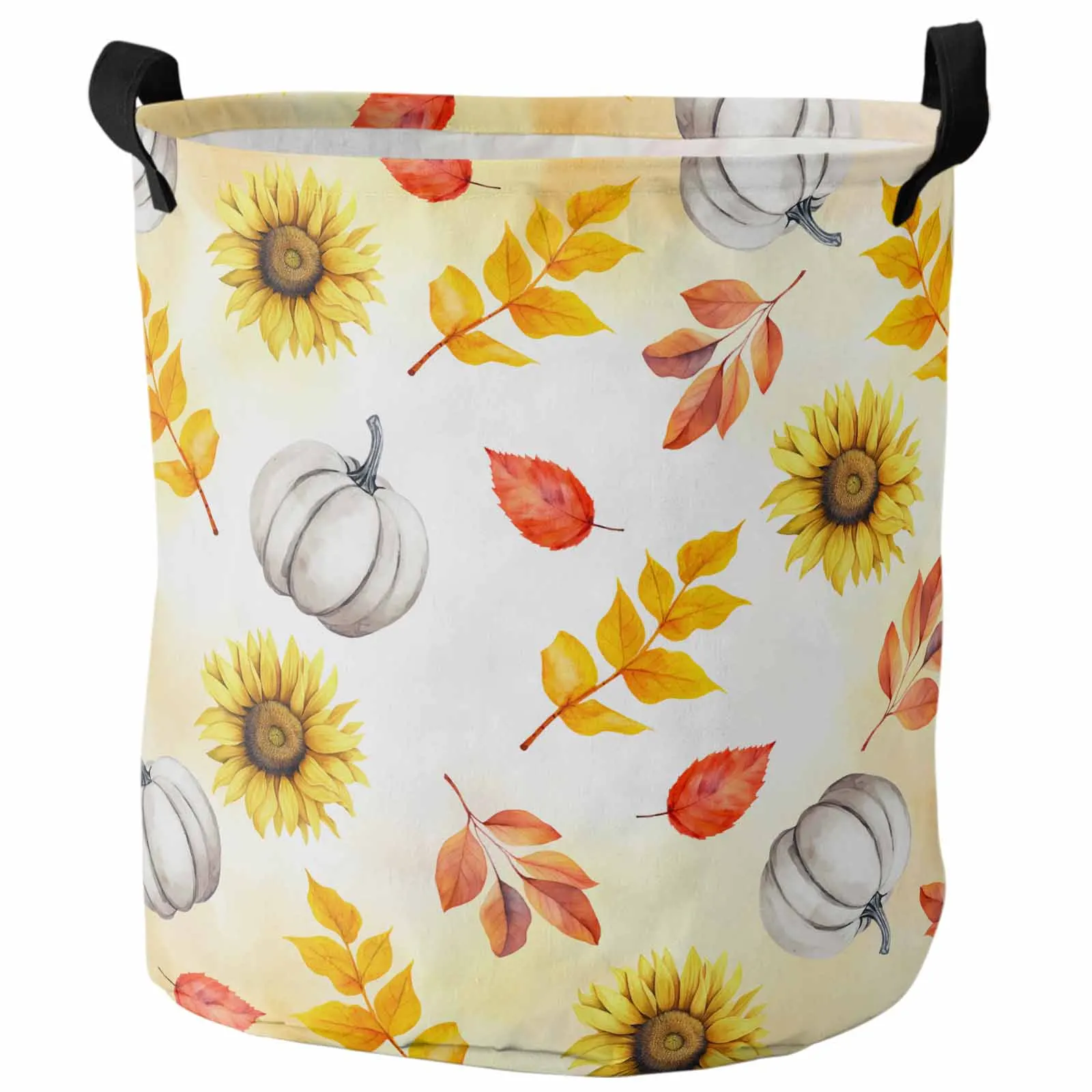 Autumn Sunflowers Pumpkin Leaves Countryside Dirty Laundry Basket Foldable Waterproof Organizer Clothing Toy Storage Basket
Autumn Sunflowers Pumpkin Leaves Countryside Dirty Laundry Basket Foldable Waterproof Organizer Clothing Toy Storage Basket