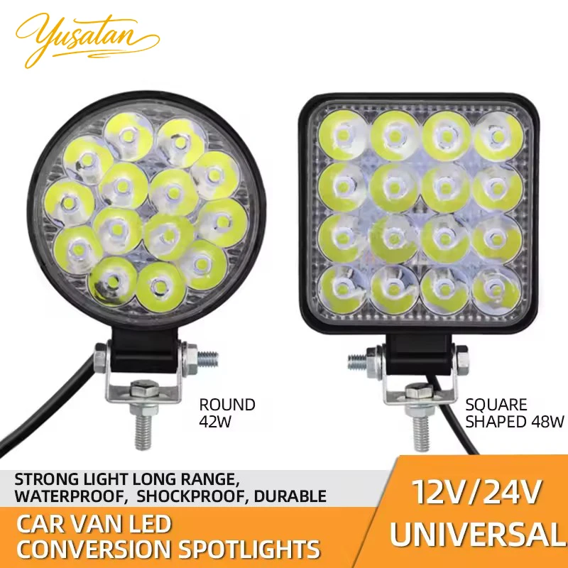12V 24V LED Floodlight Car ATV Off-Road Driving Fog Lamp White Work Light Strip For Truck Car SUV 4WD Boat ATV Barra LED Lights
12V 24V LED Floodlight Car ATV Off-Road Driving Fog Lamp White Work Light Strip For Truck Car SUV 4WD Boat ATV Barra LED Lights