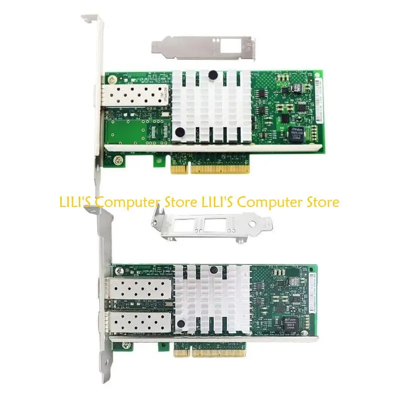 A52B Highly Speed 10GbE PCIe Networking Adapter Card, Single/Double Port X520DA1 Ethernet Interfaces for Servers Workstations
A52B Highly Speed 10GbE PCIe Networking Adapter Card, Single/Double Port X520DA1 Ethernet Interfaces for Servers Workstations