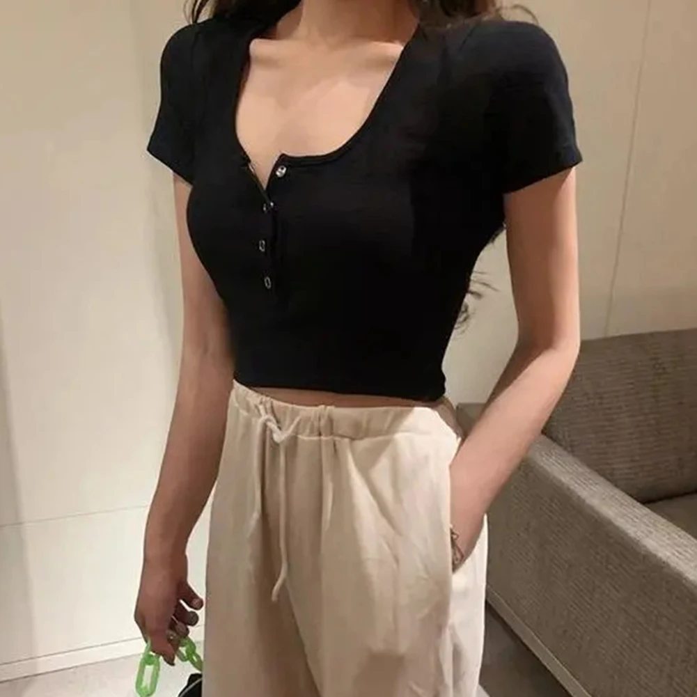 Casual Daily Wear Short Sleeve Top Everyday Fashion Black Brand New Condition Regular Length Short Sleeve Design
Casual Daily Wear Short Sleeve Top Everyday Fashion Black Brand New Condition Regular Length Short Sleeve Design