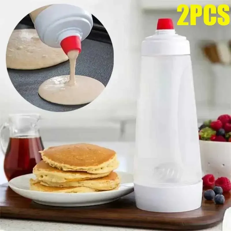 CANBOUN 1000ml Pancake Batter Bottle Battler Mixer With Blender Ball Wire Whisk For Restaurant Baking Pancakes Cupcakes Muffins
CANBOUN 1000ml Pancake Batter Bottle Battler Mixer With Blender Ball Wire Whisk For Restaurant Baking Pancakes Cupcakes Muffins