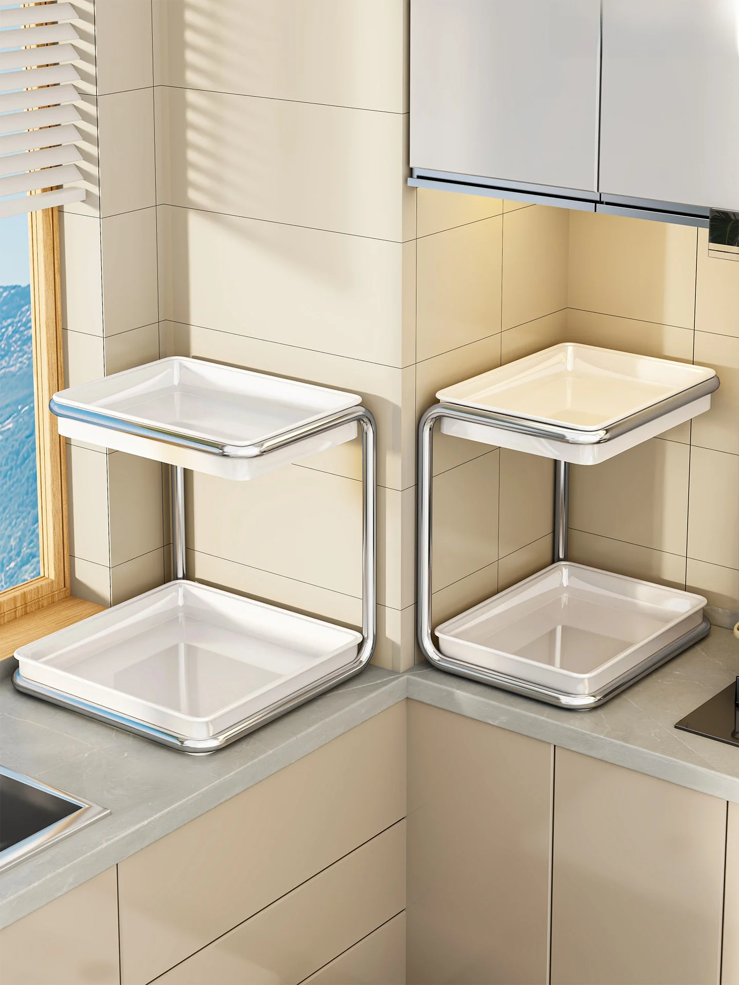 Double Layer Metal Spice Ra Kitchen Storage elf Home Use Cooking Utensil Organizer Rectangular Design Kitchen Countertop ...
Double Layer Metal Spice Ra Kitchen Storage elf Home Use Cooking Utensil Organizer Rectangular Design Kitchen Countertop ...