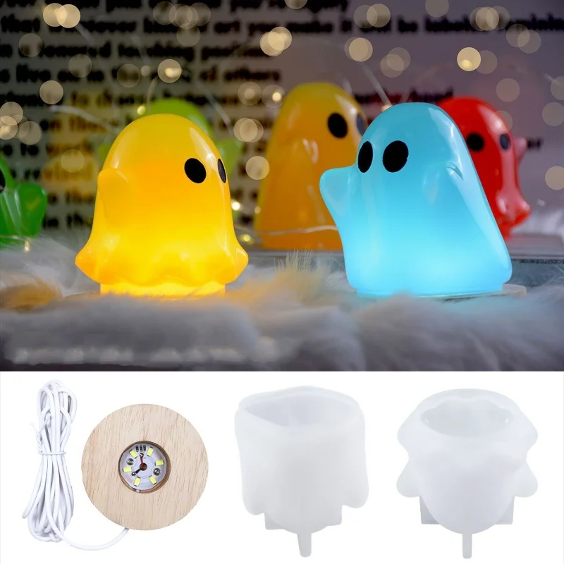Halloween Dress Up Atmosphere Lamp Bedside Cute Decorative Mirror Silicone Mold DIY Crystal Epoxy Resin Mold
Halloween Dress Up Atmosphere Lamp Bedside Cute Decorative Mirror Silicone Mold DIY Crystal Epoxy Resin Mold