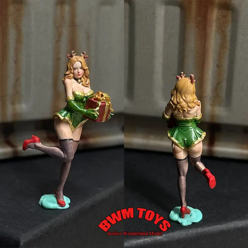 Handmade 1/64 Scale Female Soldier Miniature Painting Sexy Christmas Girl 3D Diorama Desktop Statue Ornament Figure
Handmade 1/64 Scale Female Soldier Miniature Painting Sexy Christmas Girl 3D Diorama Desktop Statue Ornament Figure