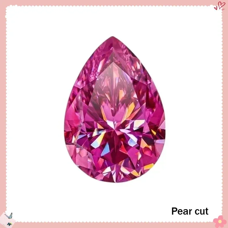 M-Pink Color Lab Grown Sapphire for Jewel Making DIY Ring Necklace Earrings Main Materials with GRA Certificate Daily Matching 
M-Pink Color Lab Grown Sapphire for Jewel Making DIY Ring Necklace Earrings Main Materials with GRA Certificate Daily Matching