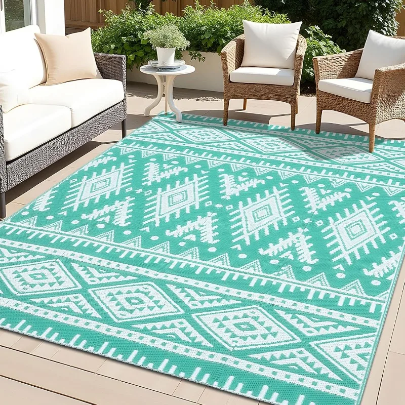 Outdoor Rug Waterproof 5x8 ft, Reversible Outdoor Plastic Straw Rug, Boho Patio Rug, Indoor Outdoor Carpet, RV
Outdoor Rug Waterproof 5x8 ft, Reversible Outdoor Plastic Straw Rug, Boho Patio Rug, Indoor Outdoor Carpet, RV