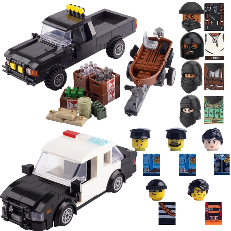 Building Blocks Mini Bricks Figures Gifts Police Pickup Oil barrel Goods Educational Toys For Kids MOC Modern City Series
Building Blocks Mini Bricks Figures Gifts Police Pickup Oil barrel Goods Educational Toys For Kids MOC Modern City Series