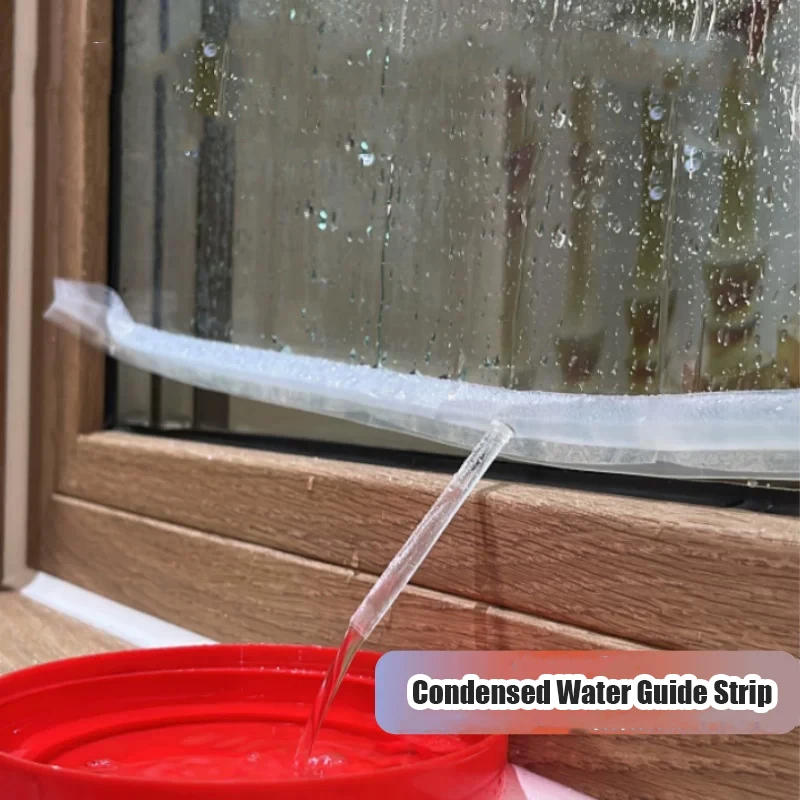 Window Glass Condensate Water Guide Strip Winter Water Mist Collector Windowsill Glass Dew Guide Groove Watering The Flower
Window Glass Condensate Water Guide Strip Winter Water Mist Collector Windowsill Glass Dew Guide Groove Watering The Flower