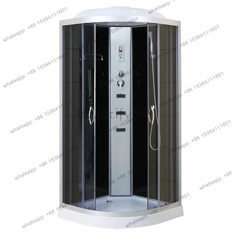 Integral shower room Integral bathroom The bathroom room is closed, and the integrated tempered glass is simple.
Integral shower room Integral bathroom The bathroom room is closed, and the integrated tempered glass is simple.