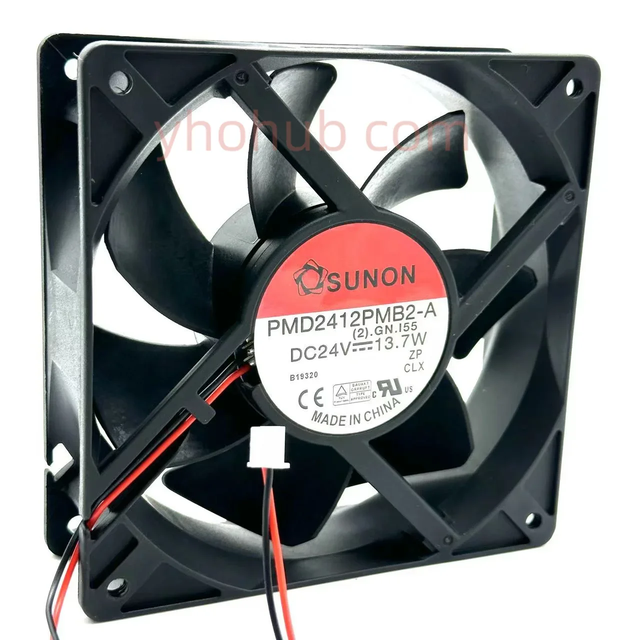 SUNON PMD2412PMB2-A DC 24 В 13,7 Вт 120x120x38 мм 2-проводной охлаждающий вентилятор для сервера
SUNON PMD2412PMB2-A DC 24 В 13,7 Вт 120x120x38 мм 2-проводной охлаждающий вентилятор для сервера