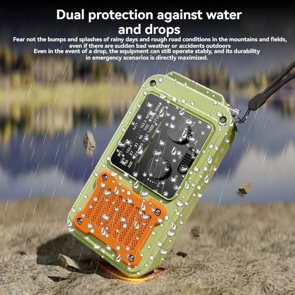 PHILE-Emergency Hand Crank Radio Full-Band AM FM NOAA NOAA Weather Radio SOS LED Flashlight Power Bank Solar Radio A
PHILE-Emergency Hand Crank Radio Full-Band AM FM NOAA NOAA Weather Radio SOS LED Flashlight Power Bank Solar Radio A