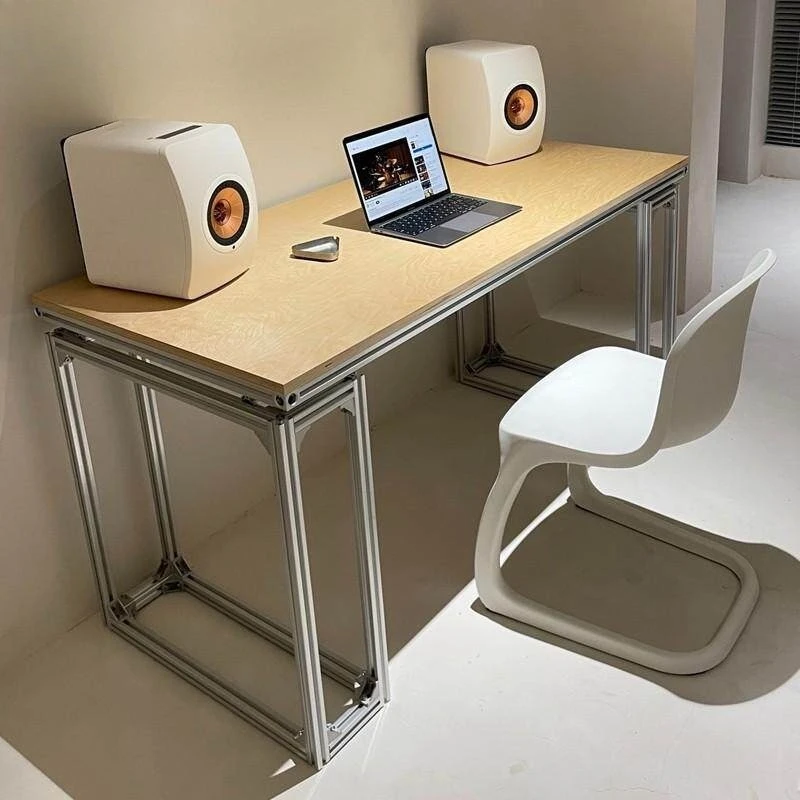 Desk Computer Desk Home Bedroom Student Writing Desk Simple Modern Aluminum Profile Table
Desk Computer Desk Home Bedroom Student Writing Desk Simple Modern Aluminum Profile Table
