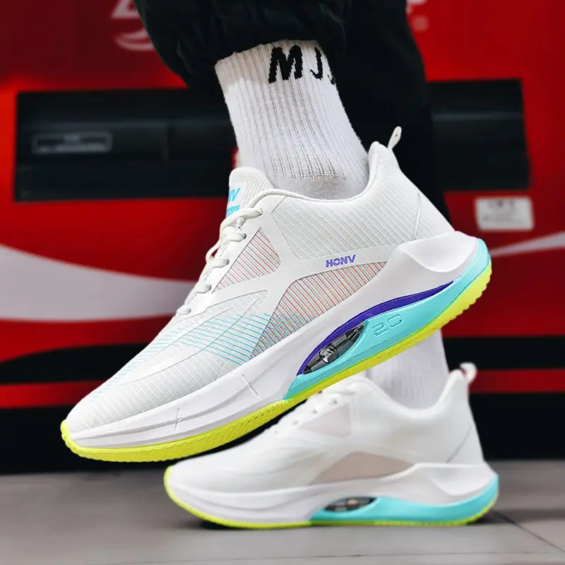 Men's and women's professional training shock-absorbing running shoes students fashion shoes ultra-light mesh casual sneakers
Men's and women's professional training shock-absorbing running shoes students fashion shoes ultra-light mesh casual sneakers