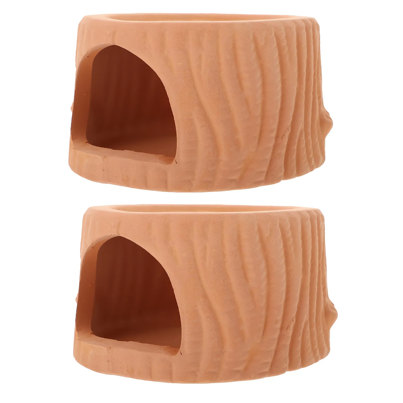 2Pcs Aquarium Stone Cave Hideout Ceramic Fish Tank Landscape Decoration Small Fish Shrimp Hiding Playing Laying Eggs Artificial
2Pcs Aquarium Stone Cave Hideout Ceramic Fish Tank Landscape Decoration Small Fish Shrimp Hiding Playing Laying Eggs Artificial