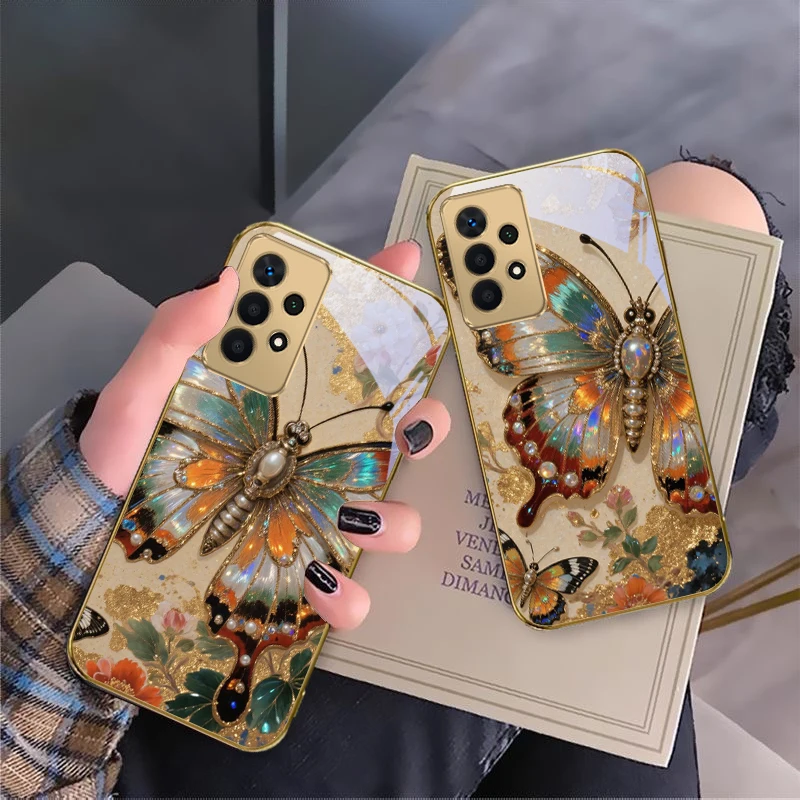Pearl Illusion Butterfly For Samsung A16 A15 A14 A13 A12 A26 A25 A23 A22 A21s A36 A35 A34 A33 A32 A31 A52 73 72 glass phone case
Pearl Illusion Butterfly For Samsung A16 A15 A14 A13 A12 A26 A25 A23 A22 A21s A36 A35 A34 A33 A32 A31 A52 73 72 glass phone case