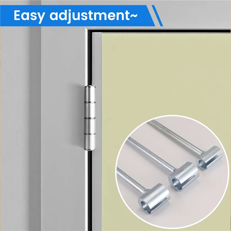 Practical Door Hinge Repair Tool, Door Hinge Adjustment Tool, Heavy Duty Hinge Adjustment Wrench(3Pcs)
Practical Door Hinge Repair Tool, Door Hinge Adjustment Tool, Heavy Duty Hinge Adjustment Wrench(3Pcs)