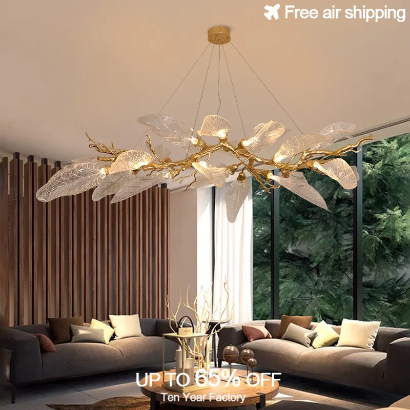 Modern Luxury Leaves Design Crystal Glass Pendant Lighting for Dining Room Kitchen Island Bedroom and Living Room Ceiling Lamp
Modern Luxury Leaves Design Crystal Glass Pendant Lighting for Dining Room Kitchen Island Bedroom and Living Room Ceiling Lamp