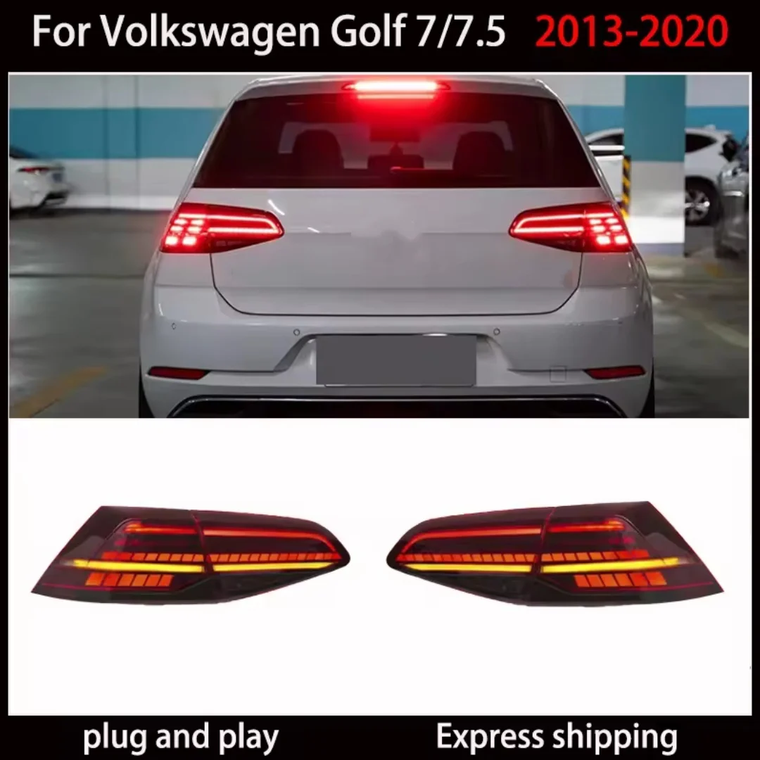 For Volkswagen Golf 7/7.5 taillight assembly 2013-2020 LED streamer steering rear light taillight modification car accessories
For Volkswagen Golf 7/7.5 taillight assembly 2013-2020 LED streamer steering rear light taillight modification car accessories