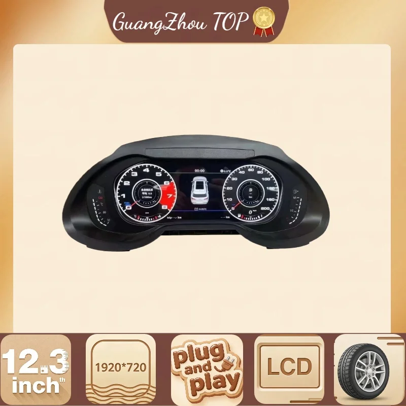GZ New Design Digital Cluster Virtual Cockpit For Audi A4 A4L Q5 RS4 S5 2008-2016 Linux System Carplay Dashboard Speed Meter
GZ New Design Digital Cluster Virtual Cockpit For Audi A4 A4L Q5 RS4 S5 2008-2016 Linux System Carplay Dashboard Speed Meter