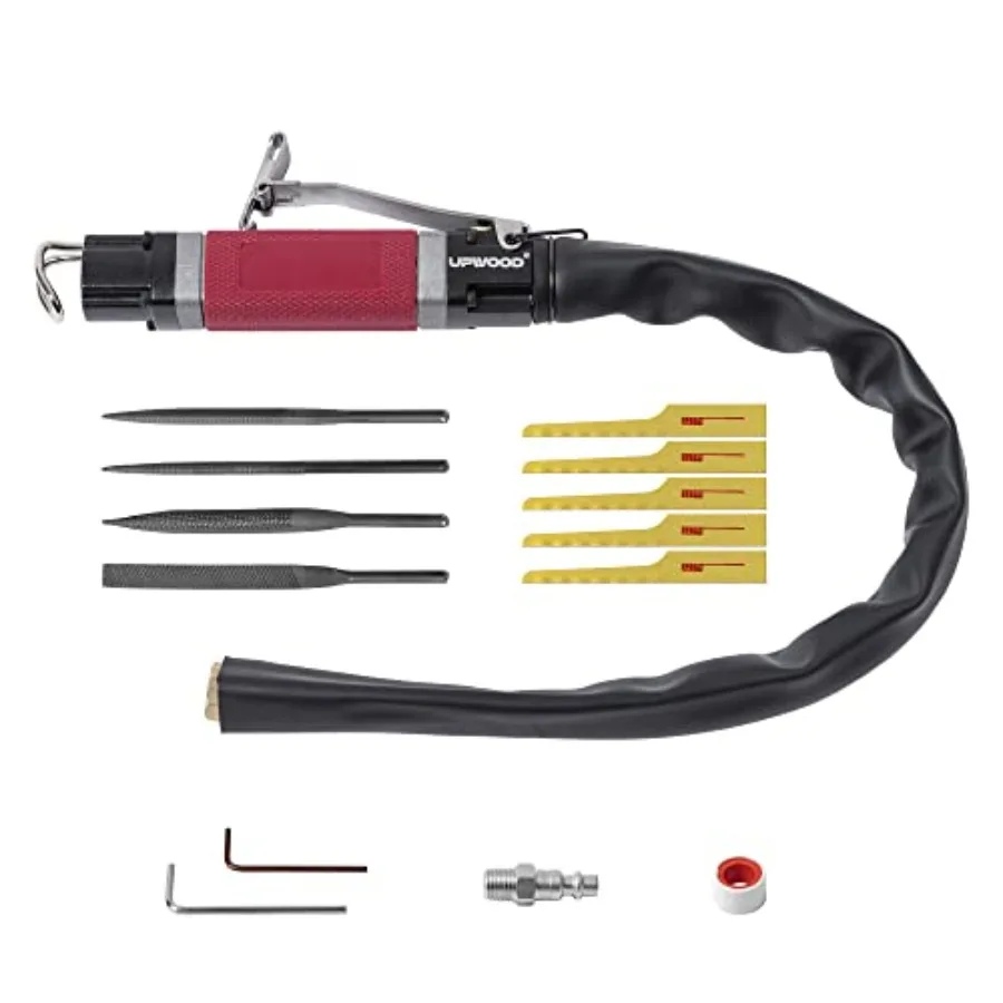 Air Reciprocating File Body Saw Multi-function Low Vibration 8000spm Pneumatic Cutting Tool and Abrasive Tool with 4 Files and
Air Reciprocating File Body Saw Multi-function Low Vibration 8000spm Pneumatic Cutting Tool and Abrasive Tool with 4 Files and