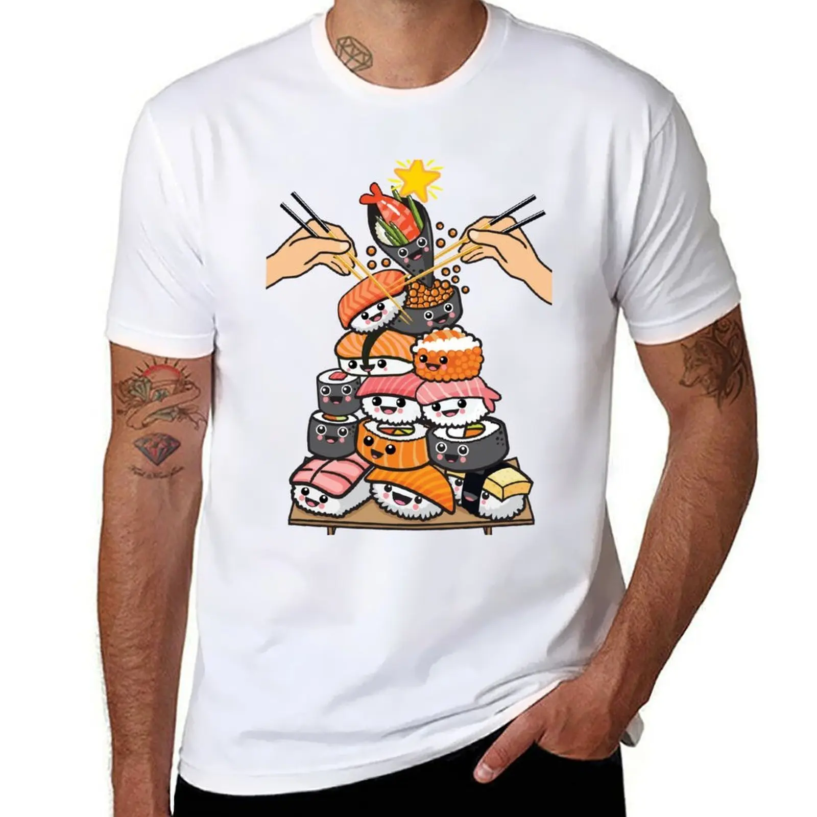 Sushi Xmas tree T-Shirt t shirt man casual anime tshirt T-Shirt
Sushi Xmas tree T-Shirt t shirt man casual anime tshirt T-Shirt