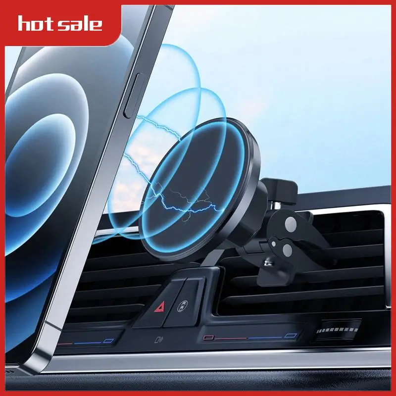 Magsafe Magnetic Car Air Outlet Bracket Adsorption Navigation Fixed Bracket Magnetic Car Mobile Phone Bracket
Magsafe Magnetic Car Air Outlet Bracket Adsorption Navigation Fixed Bracket Magnetic Car Mobile Phone Bracket