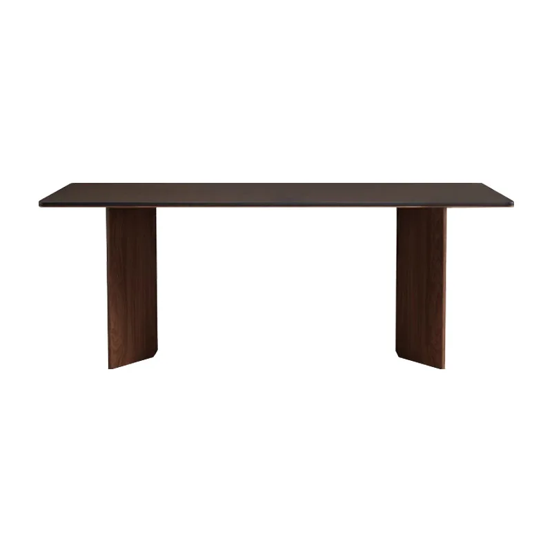 Solid wood rock slab dining table and chairs Italian minimalist light luxury high-end small
Solid wood rock slab dining table and chairs Italian minimalist light luxury high-end small