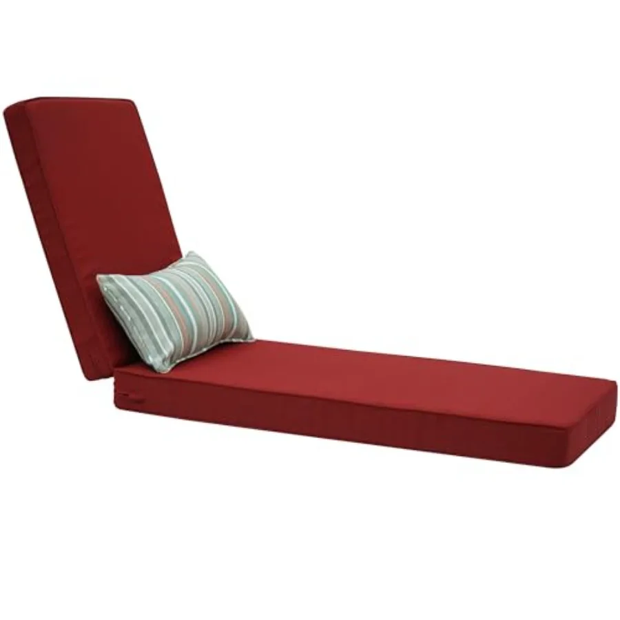 Outdoor Chaise Lounge Cushions, Olef Lounge Cushion, Raproof Color FadeResistant and Removable Cover Patio Chaise Lounge Cushio
Outdoor Chaise Lounge Cushions, Olef Lounge Cushion, Raproof Color FadeResistant and Removable Cover Patio Chaise Lounge Cushio
