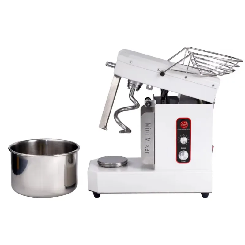 New 10L Spiral Mixer Bowl Removable Lifting Head 4kg Spiral Dough Mixer Mixer
New 10L Spiral Mixer Bowl Removable Lifting Head 4kg Spiral Dough Mixer Mixer