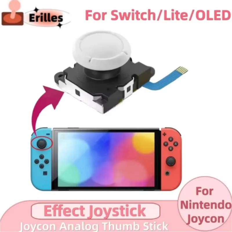 Lot of 2/4/8 Hall Effect Joystick Replacement for Nintendo Switch/Lite/OLED Joycon Analog Thumb Stick No Drifting Sensing Stick
Lot of 2/4/8 Hall Effect Joystick Replacement for Nintendo Switch/Lite/OLED Joycon Analog Thumb Stick No Drifting Sensing Stick