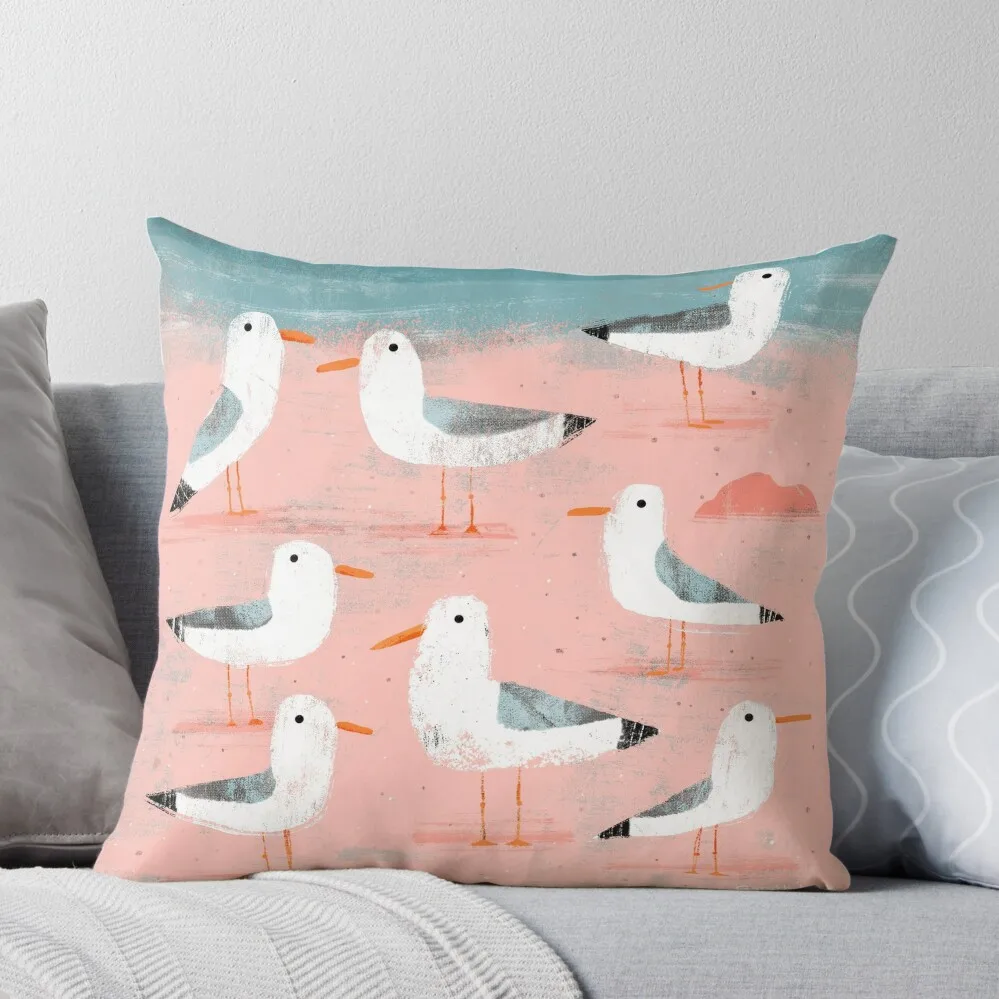 Seagulls on the Shore Throw Pillow Embroidered Cushion Cover Luxury Sofa Cushions
Seagulls on the Shore Throw Pillow Embroidered Cushion Cover Luxury Sofa Cushions