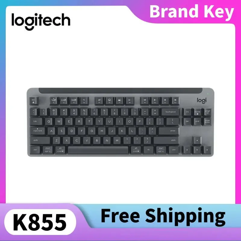 Беспроводная двухрежимная механическая клавиатура Logitech K855, индивидуальные красные колпачки TTC, совместимые с Windows/MacOS/Chrome OS/Linux Systems
Беспроводная двухрежимная механическая клавиатура Logitech K855, индивидуальные красные колпачки TTC, совместимые с Windows/MacOS/Chrome OS/Linux Systems