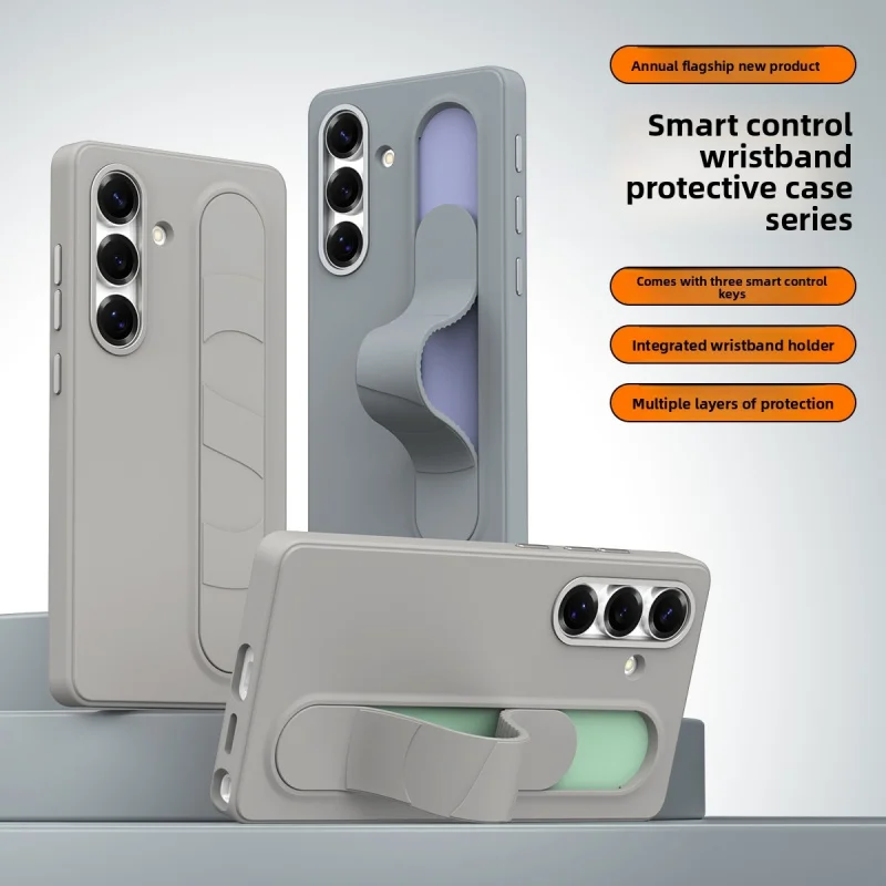 Wristband Stand Phone Case For Samsung Galaxy S25 S26 Ultra S25 FE S24 Plus S23 Ultra Shockproof Protective Back Cover
Wristband Stand Phone Case For Samsung Galaxy S25 S26 Ultra S25 FE S24 Plus S23 Ultra Shockproof Protective Back Cover