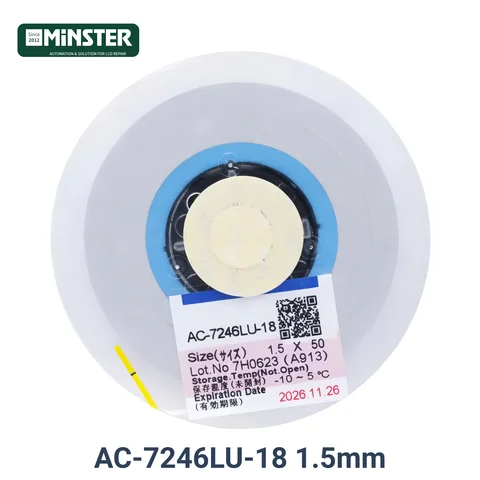 AC-7246LU-18 AC-2056R-35 AC-7206U-18 ACF COF Anisotropic Glue Tape for Repair LCD LED TV Screen Display Panel Conductive Film