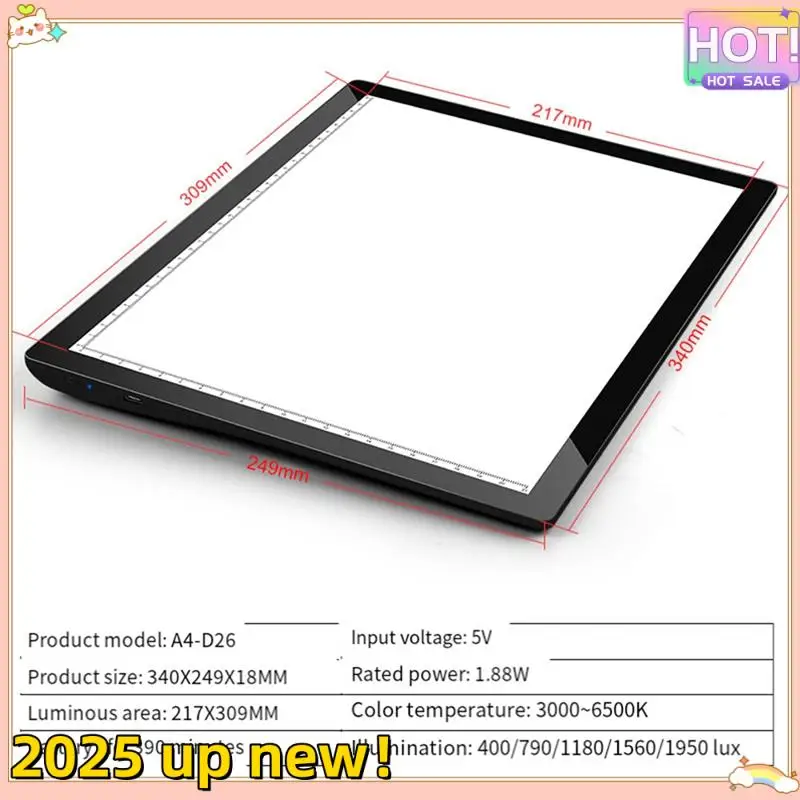 Copy Desk Lithium Battery LED Luminous Copy Drawing Tablet Copying And Writing Platform Eye Protection Easier
Copy Desk Lithium Battery LED Luminous Copy Drawing Tablet Copying And Writing Platform Eye Protection Easier