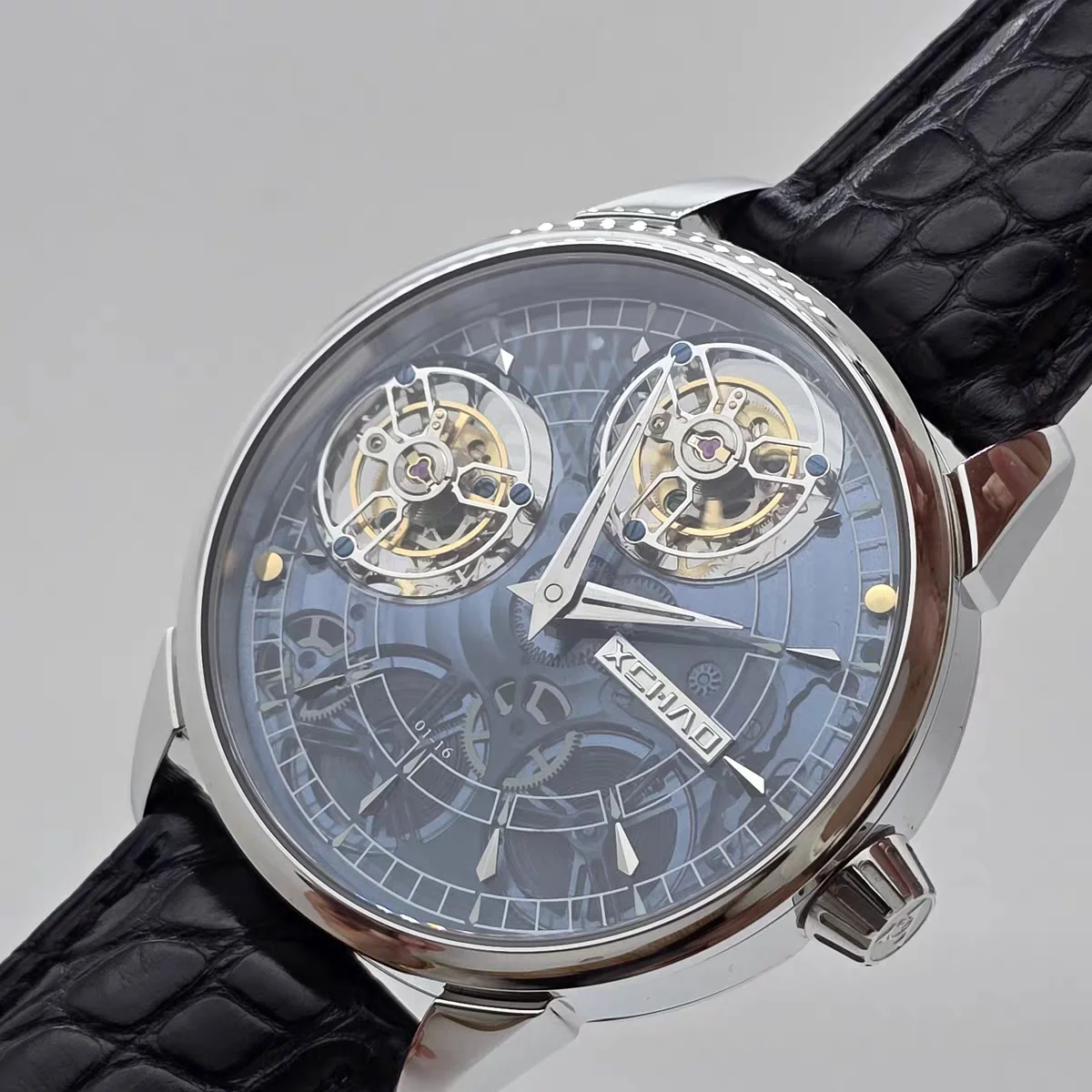 Men's Tourbillon Mechanical Watch Business Perspective Hollow Mechanical Watch Sapphire Mirror Fashion
Men's Tourbillon Mechanical Watch Business Perspective Hollow Mechanical Watch Sapphire Mirror Fashion