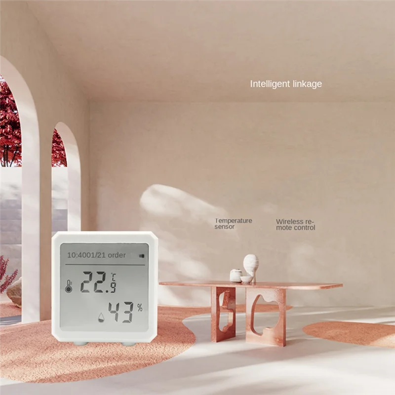 Tuya WIFI Temperature And Humidity Sensor LCD Display Indoor Hygrometer Detector Smart Life App Support Alexa Google Home
Tuya WIFI Temperature And Humidity Sensor LCD Display Indoor Hygrometer Detector Smart Life App Support Alexa Google Home