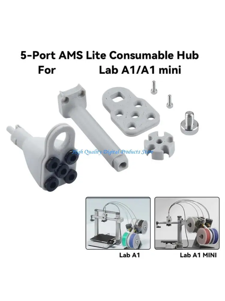 U2JE 5 Port USB Hub For Lab A1MINI V2 3D Printers Lightweighted Design Easy Installation Stable Data Transfer
U2JE 5 Port USB Hub For Lab A1MINI V2 3D Printers Lightweighted Design Easy Installation Stable Data Transfer
