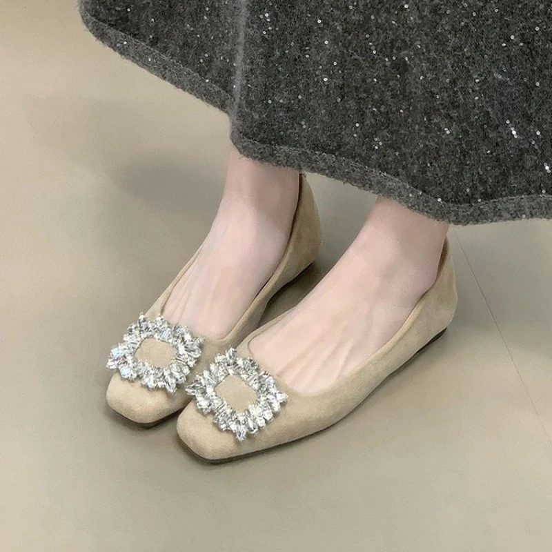 French Rhinestone Elegant Inner Heightening Single Shoes Women's Autumn Winter Square Head New Commuting Shoes Versatile Blac...
French Rhinestone Elegant Inner Heightening Single Shoes Women's Autumn Winter Square Head New Commuting Shoes Versatile Blac...
