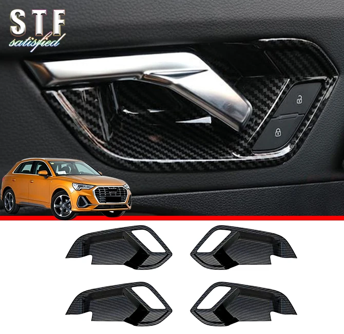 Carbon Fiber Style Interior Door Handle Cover Trim For Audi Q3 2019 2020 Car Accessories Stickers W4
Carbon Fiber Style Interior Door Handle Cover Trim For Audi Q3 2019 2020 Car Accessories Stickers W4