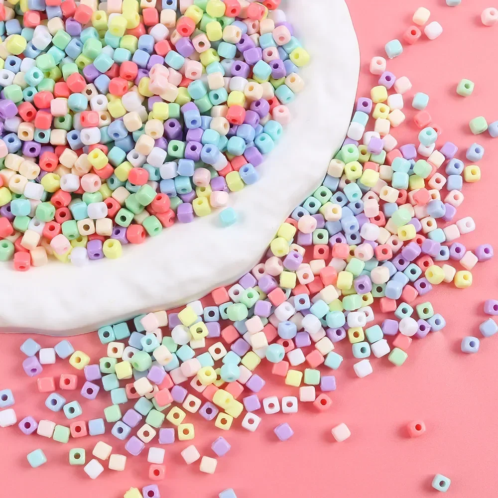 300pcs Color Acrylic Beads 4mm Loose Spacer Seed Beads for Jewelry Making Keychains DIY Sewing Keychains Accessory
300pcs Color Acrylic Beads 4mm Loose Spacer Seed Beads for Jewelry Making Keychains DIY Sewing Keychains Accessory
