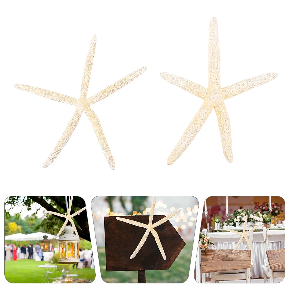 2 White Sea Wedding Sea Star Adornment Stars naments for Crafts Decorative Wedding Party Favors Home Decor Supplies Knobby Prop
2 White Sea Wedding Sea Star Adornment Stars naments for Crafts Decorative Wedding Party Favors Home Decor Supplies Knobby Prop